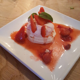 The Old Thatched Inn at Adstock dessert