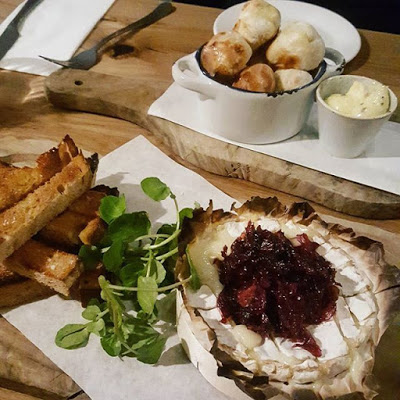 Camembert cheese starter with sourdough and doughballs