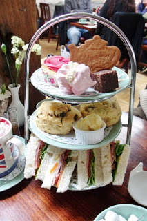 afternoon tea at The Fourteas, Stratford Upon Avon 