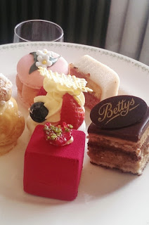 afternoon tea at Bettys Café Tea Room, York