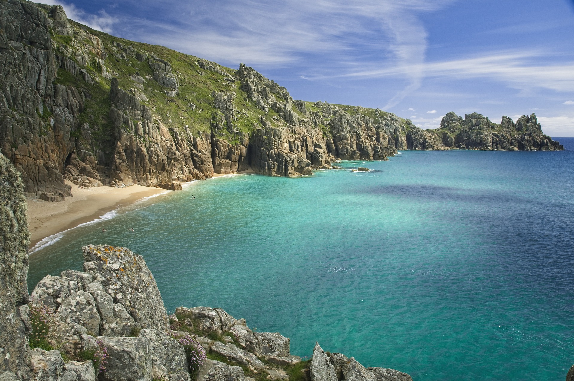 Cornish coast